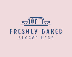 Loaf Bread Bakery logo design