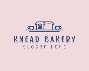 Loaf Bread Bakery logo design