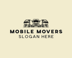 Truck Mover Logistic logo design