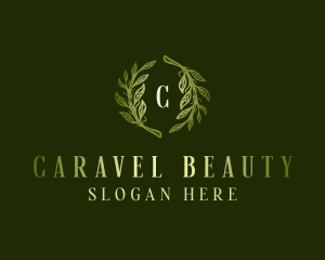 Floral Leaf Boutique logo design