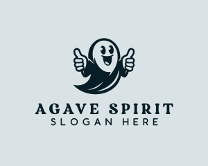 Spooky Ghost Costume logo design