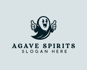 Spooky Ghost Costume logo design