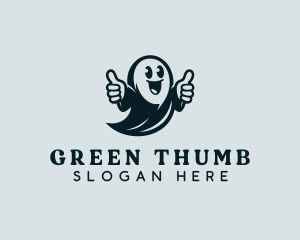 Spooky Ghost Costume logo design