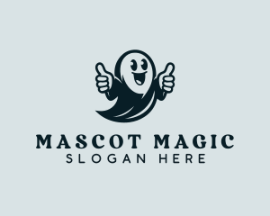 Spooky Ghost Costume logo design