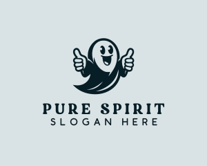 Spooky Ghost Costume logo design