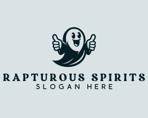 Spooky Ghost Costume logo design