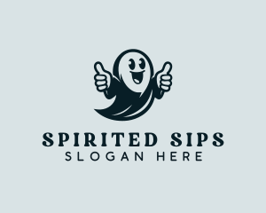 Spooky Ghost Costume logo design