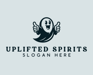 Spooky Ghost Costume logo design