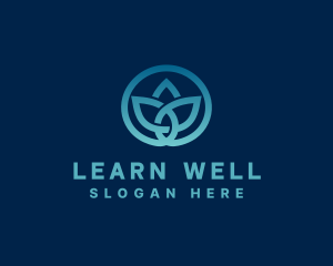 Lotus Flower Wellness logo design