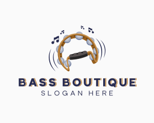 Tambourine Musical Instrument logo