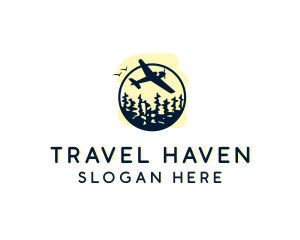 Travel Plane Tourism logo