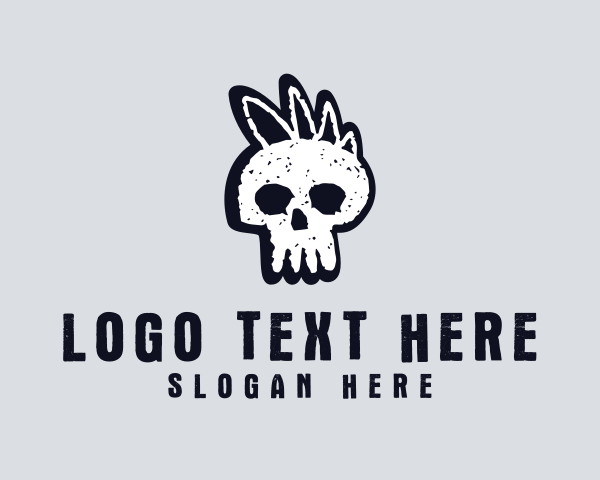 Dead Scary Skull logo