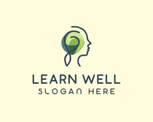 Psychiatrist Mental Wellness  logo design