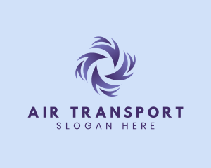 Wind Air Movement logo design