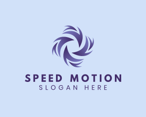 Wind Air Movement logo design