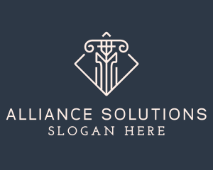 Column Law Firm logo design