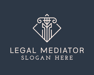 Column Law Firm logo design