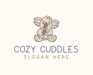 Koala Plushie Toy logo design