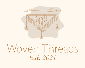 Woven Feather Tapestry  logo