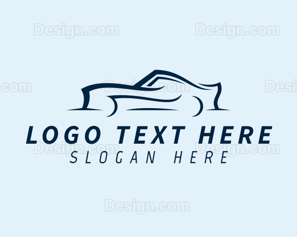 Modern Car Vehicle Logo