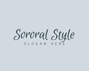 Elegant Style Fashion logo design