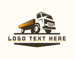 Trucking Construction Mover logo