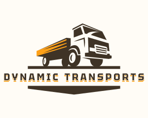 Trucking Construction Mover logo design