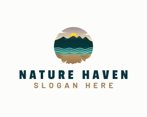 Nature Outdoor Scenery logo design