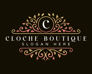 Organic Floral Boutique logo design