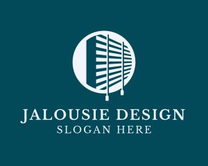 Window Blinds Home Decor logo design