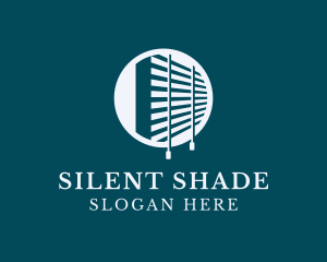 Window Blinds Home Decor logo design