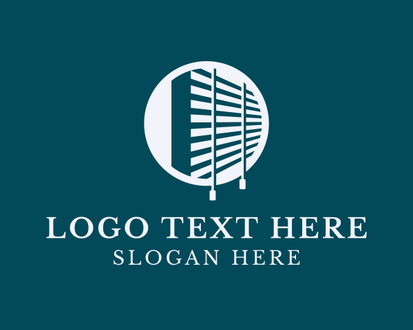 Venetian Blinds logo example 4