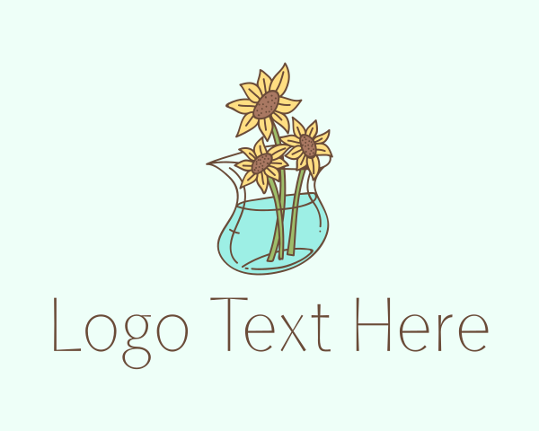 Sunflower logo example 2
