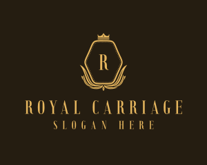 Elegant Monarch Crown logo design