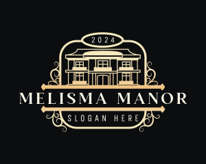 House Realty Manor logo design