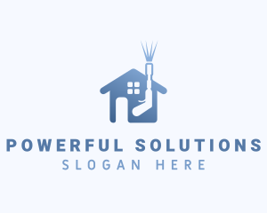 Home Pressure Washing Cleaner logo design