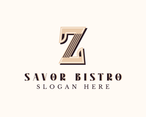 Stylish Retro Brand Letter Z Logo