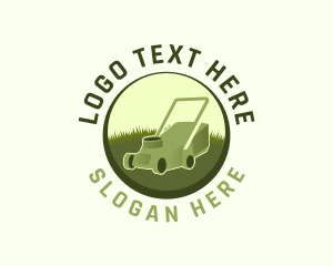 Landscaping Lawn Mower logo