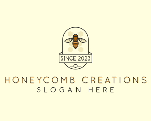 Honey Bee Bumblebee logo design