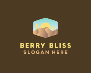 Sand Dune Desert  logo design