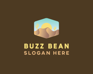 Sand Dune Desert  logo design