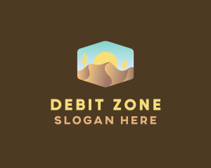 Sand Dune Desert  logo design