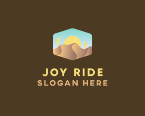 Sand Dune Desert  logo design