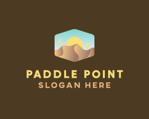 Sand Dune Desert  logo design