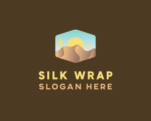 Sand Dune Desert  logo design