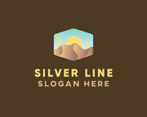 Sand Dune Desert  logo design