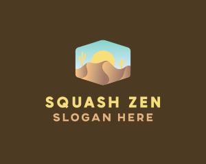 Sand Dune Desert  logo design