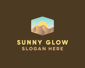 Sand Dune Desert  logo design