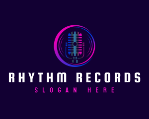 Microphone Podcast Recording logo