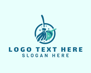 Clean Sweeping Broom logo